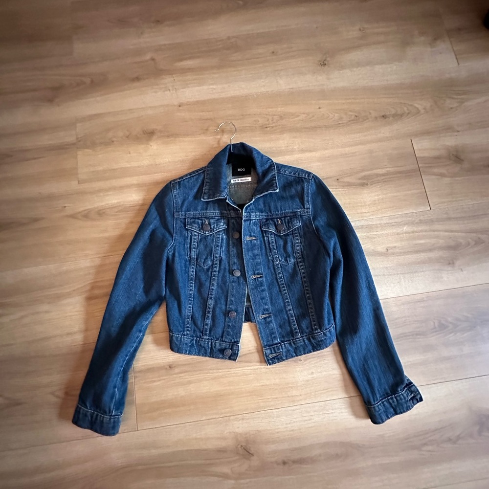 Blue denim jacket